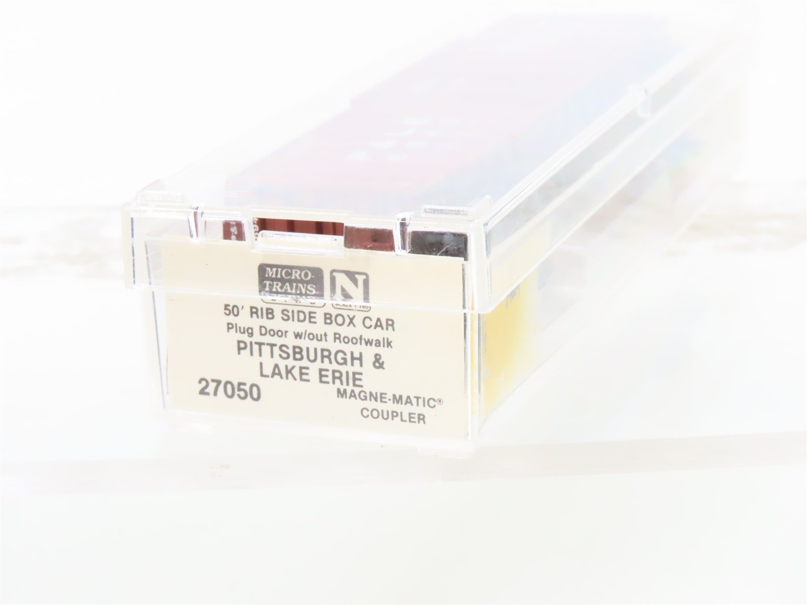 N Scale Micro-Trains MTL 27050 P&LE Pittsburgh & Lake Erie 50' Box Car #6945