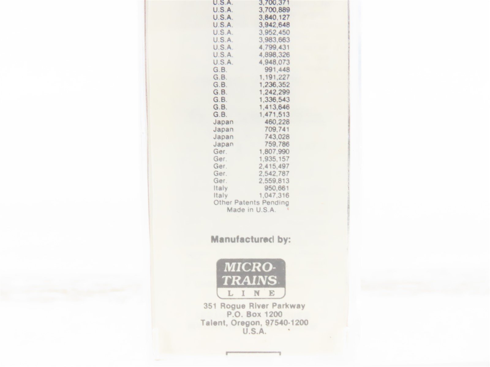 N Scale Micro-Trains MTL NSC NYC New York Central Single Door Box Car #180197