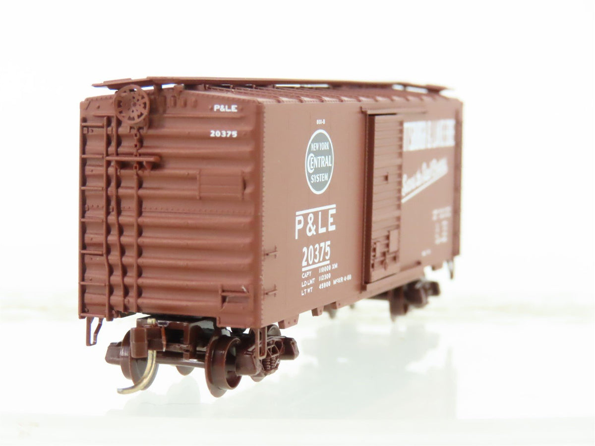 N Scale Micro-Trains MTL 20410 P&amp;LE NYC New York Central 40&#39; Box Car #20375