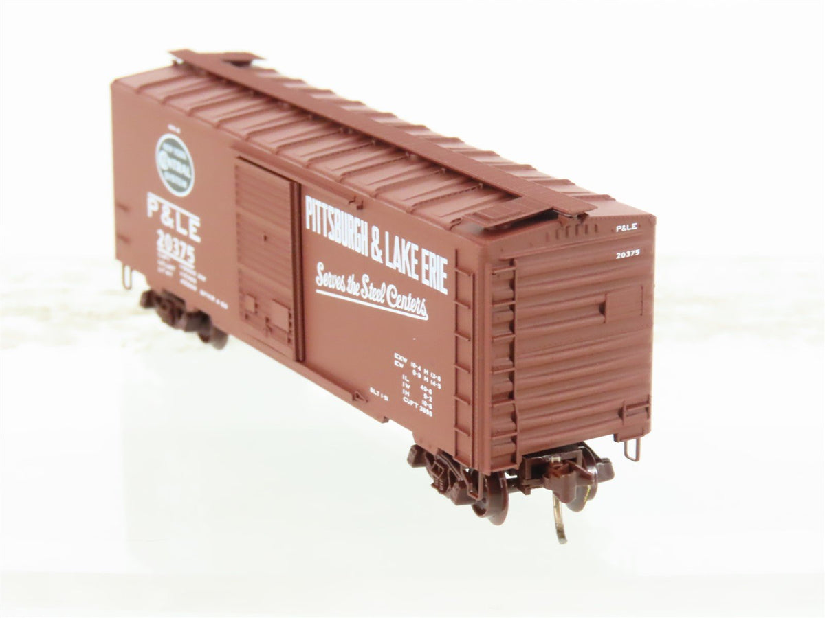 N Scale Micro-Trains MTL 20410 P&amp;LE NYC New York Central 40&#39; Box Car #20375