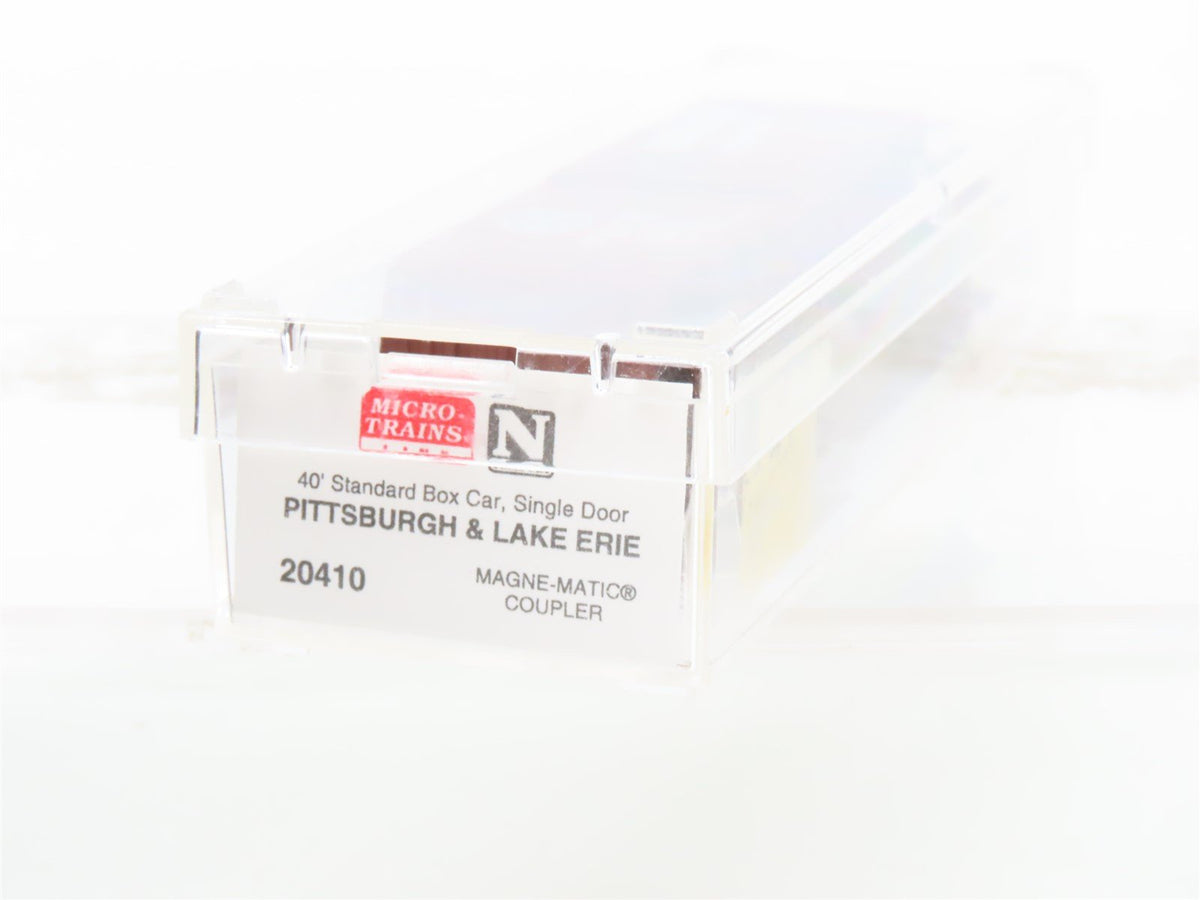 N Scale Micro-Trains MTL 20410 P&amp;LE NYC New York Central 40&#39; Box Car #20375