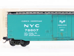 N Kadee Micro-Trains 32250 NYC New York Central Box Car #78807 Custom Weathered