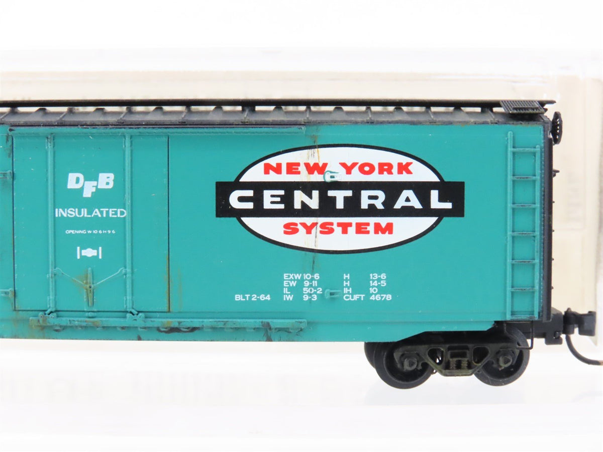 N Kadee Micro-Trains 32250 NYC New York Central Box Car #78807 Custom Weathered