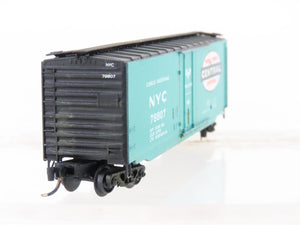 N Kadee Micro-Trains 32250 NYC New York Central Box Car #78807 Custom Weathered