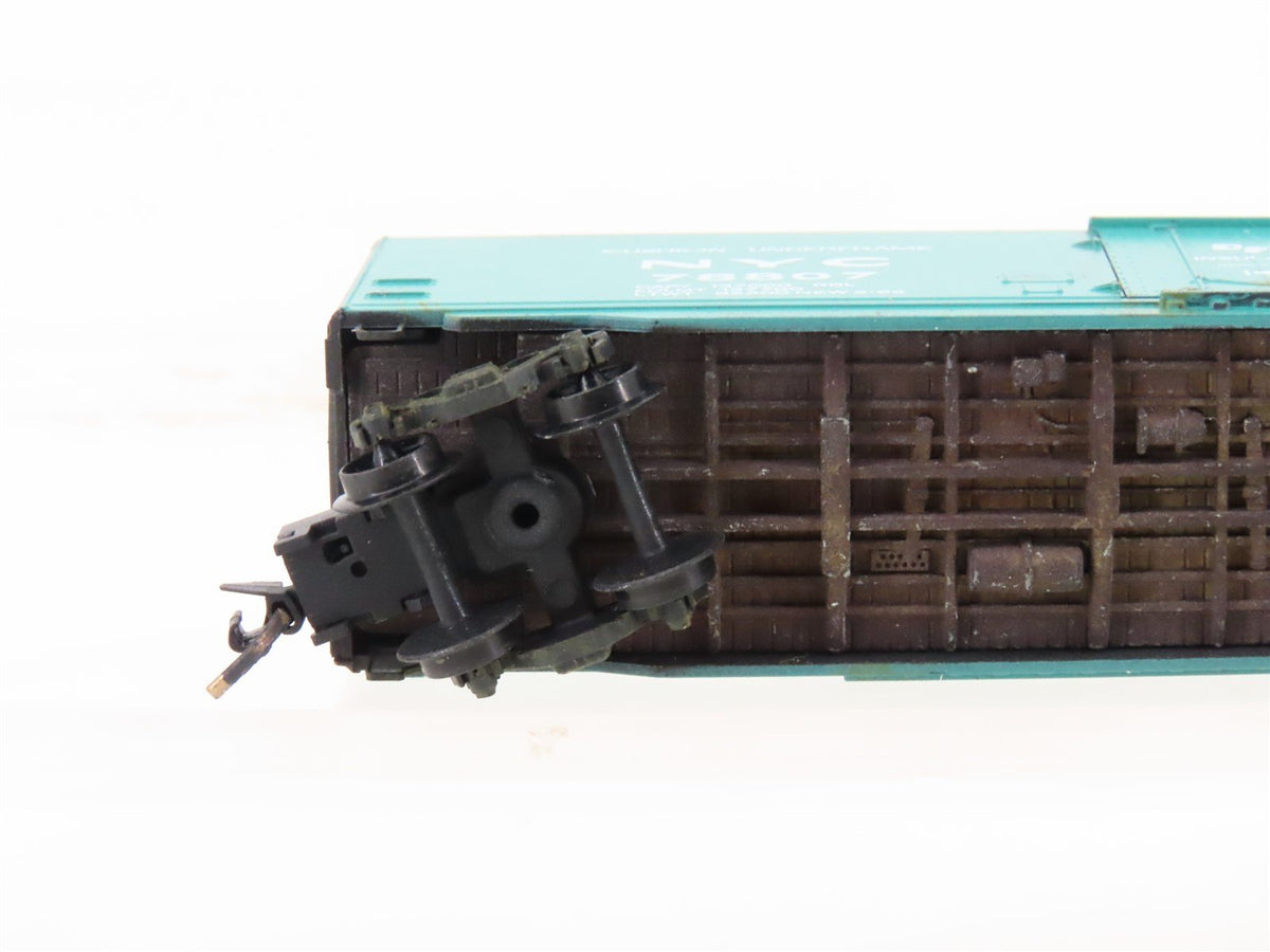 N Kadee Micro-Trains 32250 NYC New York Central Box Car #78807 Custom Weathered
