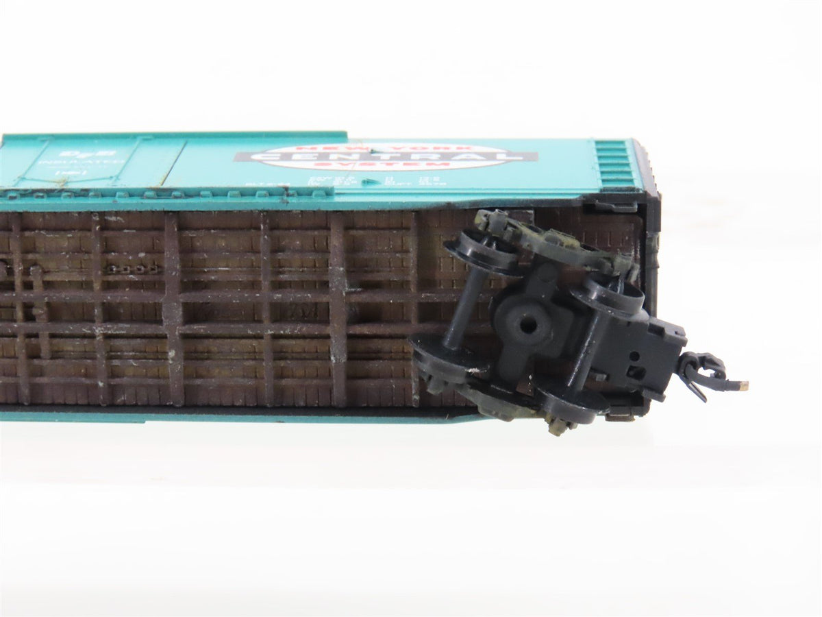 N Kadee Micro-Trains 32250 NYC New York Central Box Car #78807 Custom Weathered