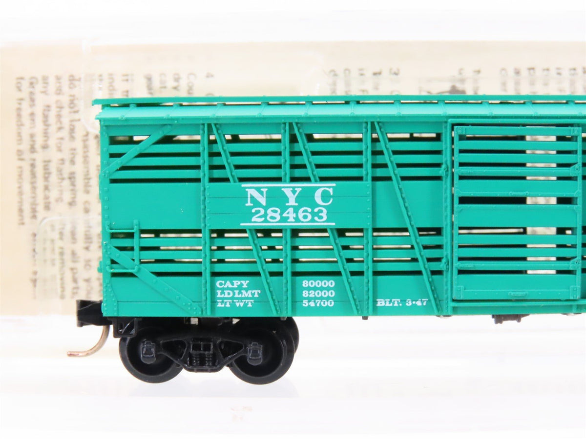 N Scale Kadee Micro-Trains MTL 35040 NYC New York Central 40&#39; Stock Car #28463