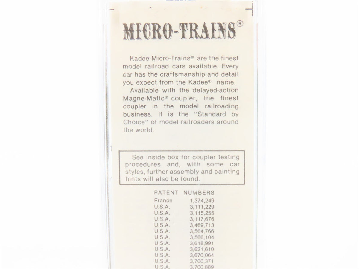 N Scale Kadee Micro-Trains MTL 35040 NYC New York Central 40&#39; Stock Car #28463