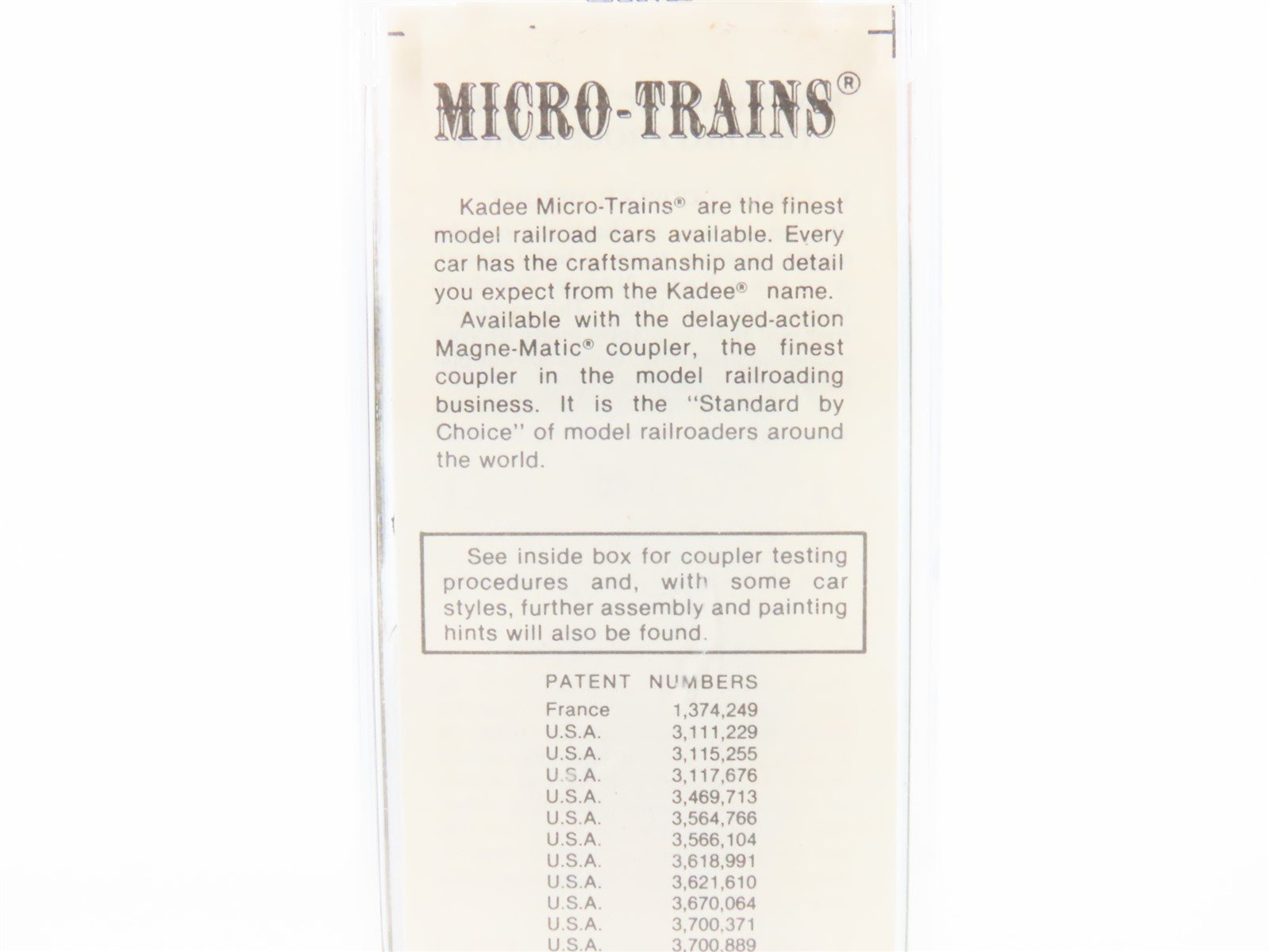 N Scale Kadee Micro-Trains MTL 35040 NYC New York Central 40' Stock Car #28463