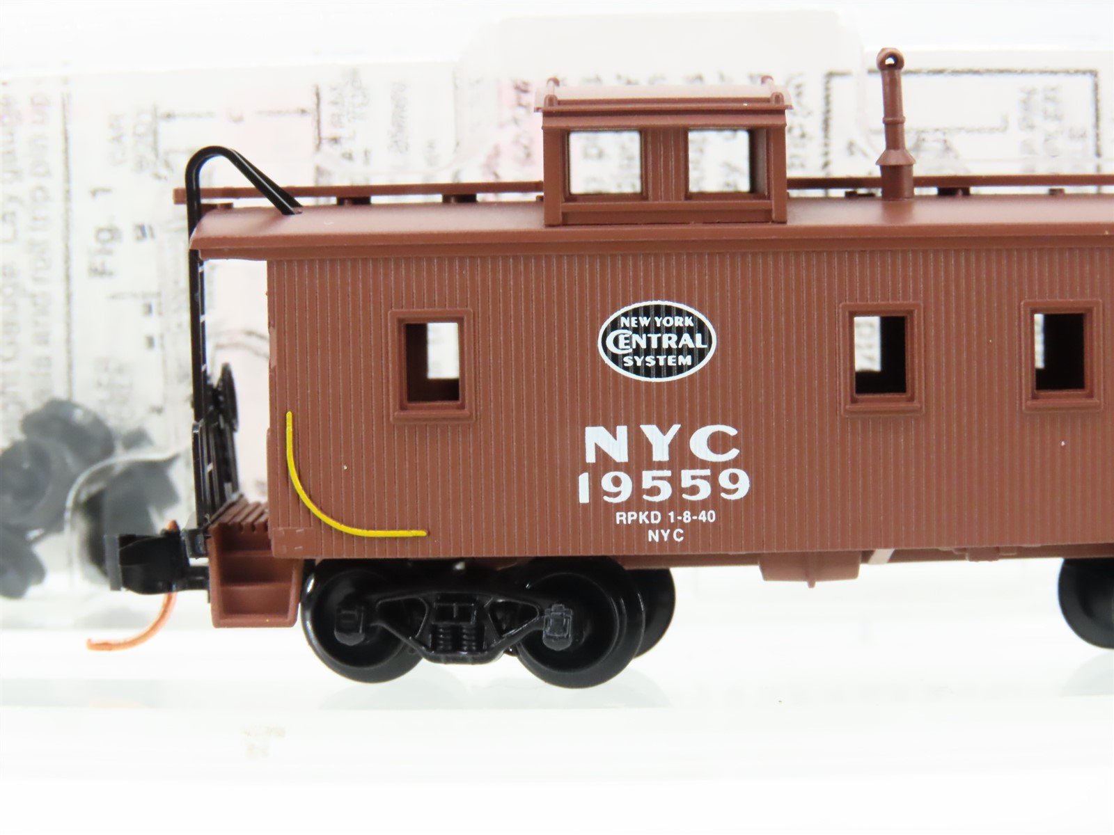 N Scale Micro-Trains MTL 51080 NYC New York Central System 34' Caboose #19559