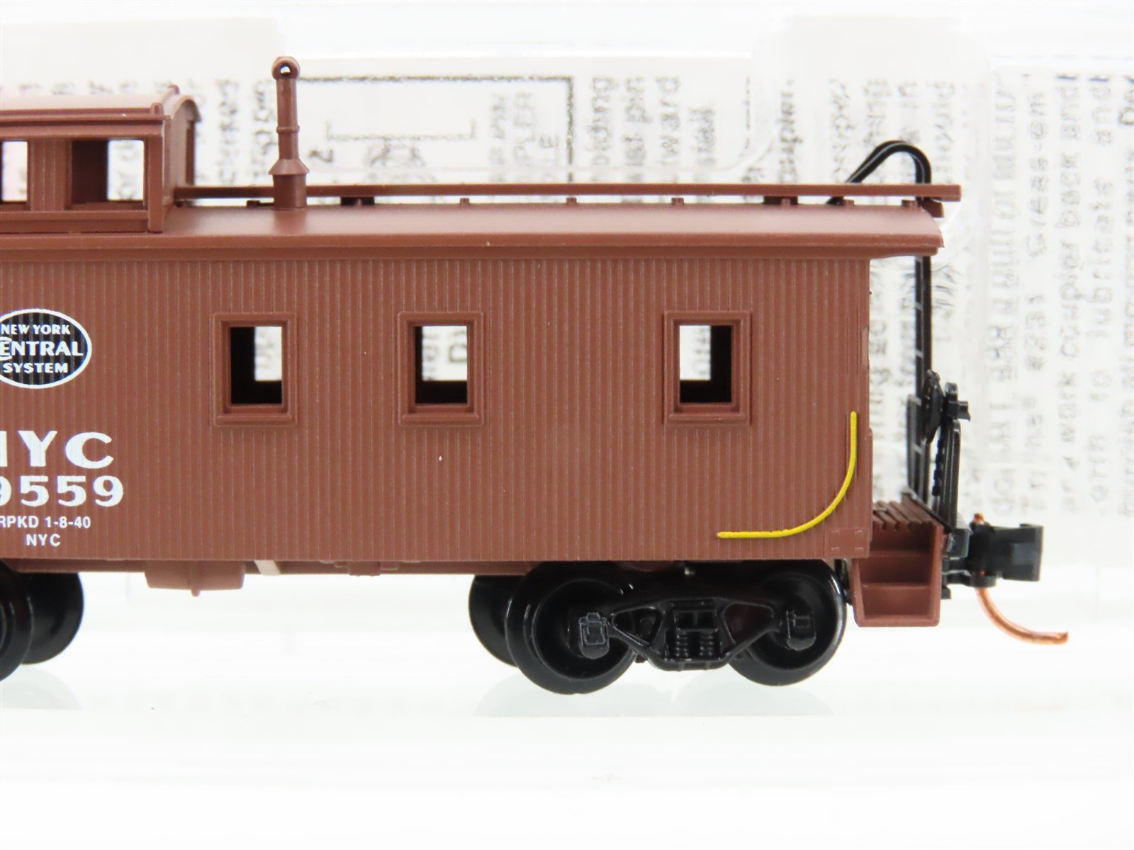 N Scale Micro-Trains MTL 51080 NYC New York Central System 34' Caboose #19559
