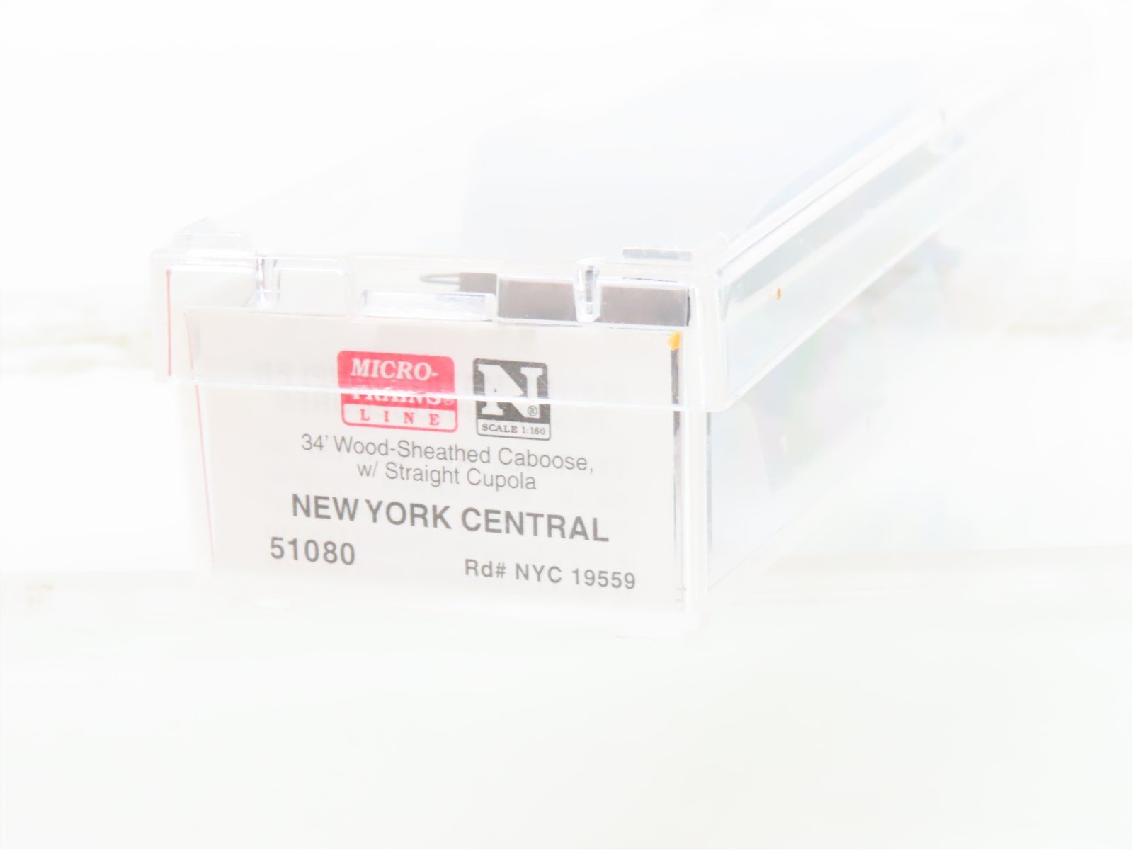 N Scale Micro-Trains MTL 51080 NYC New York Central System 34' Caboose #19559