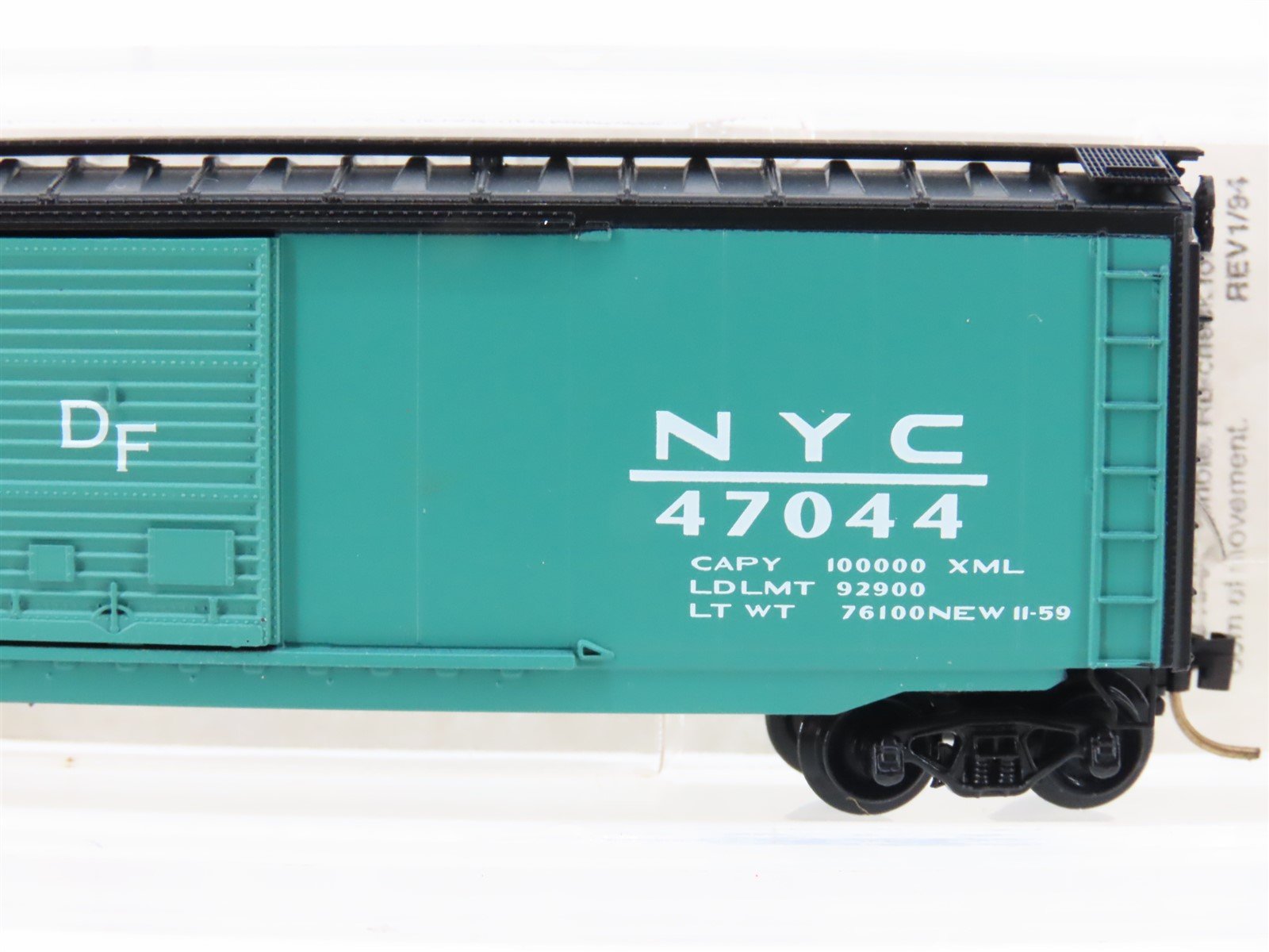 N Scale Micro-Trains MTL 34200 NYC New York Central System 50' Box Car #47044