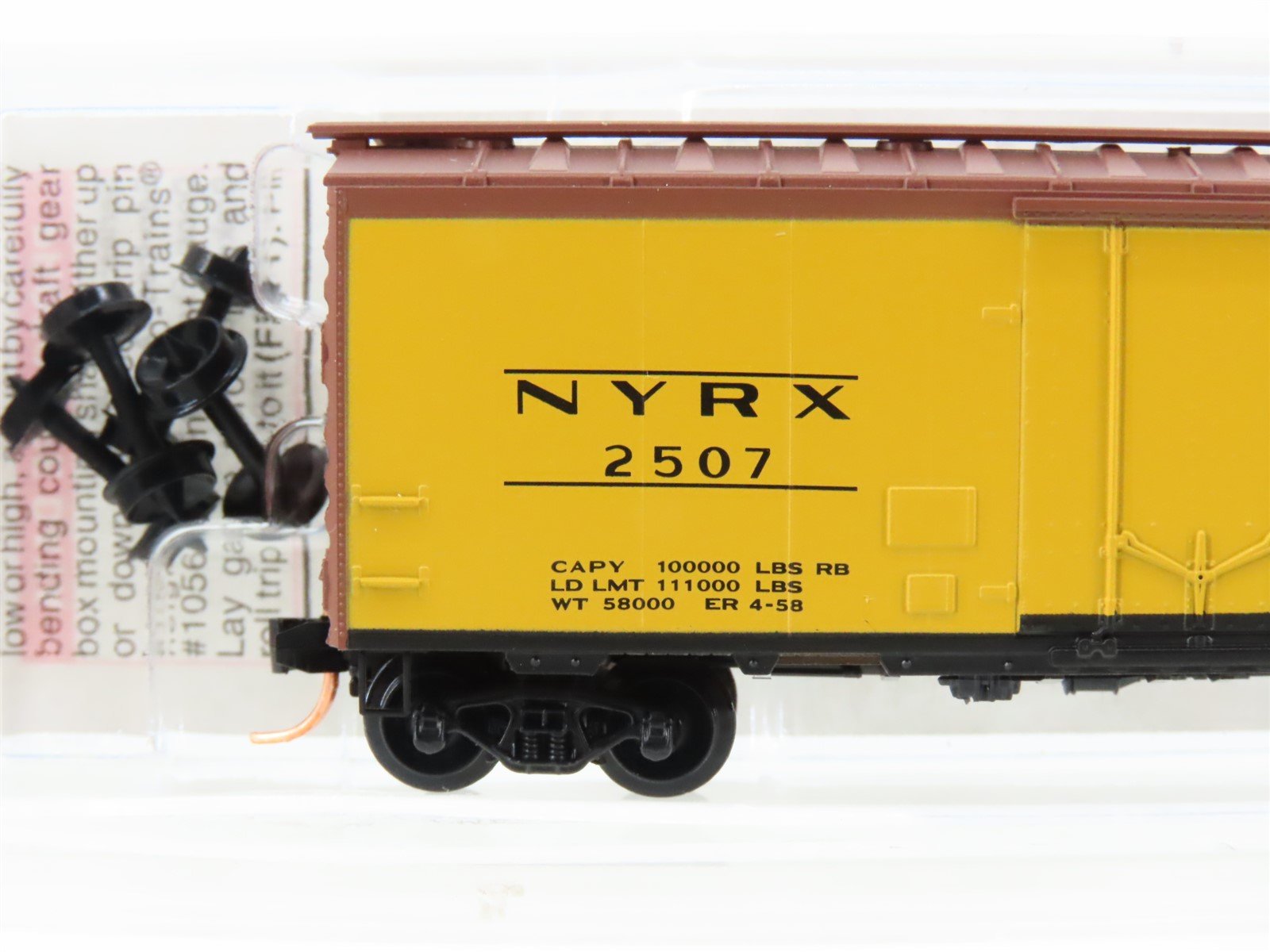 N Scale Micro-Trains MTL 21440 NYRX New York Central Early Bird Box Car #2507