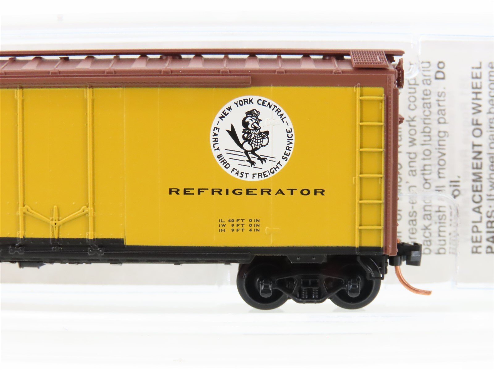 N Scale Micro-Trains MTL 21440 NYRX New York Central Early Bird Box Car #2507
