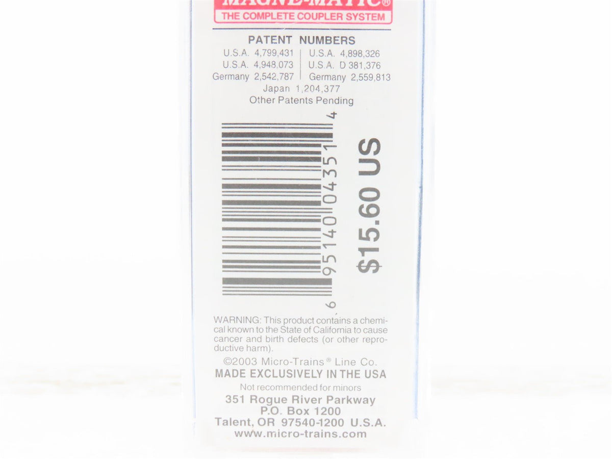 N Scale Micro-Trains MTL 21440 NYRX New York Central Early Bird Box Car #2507