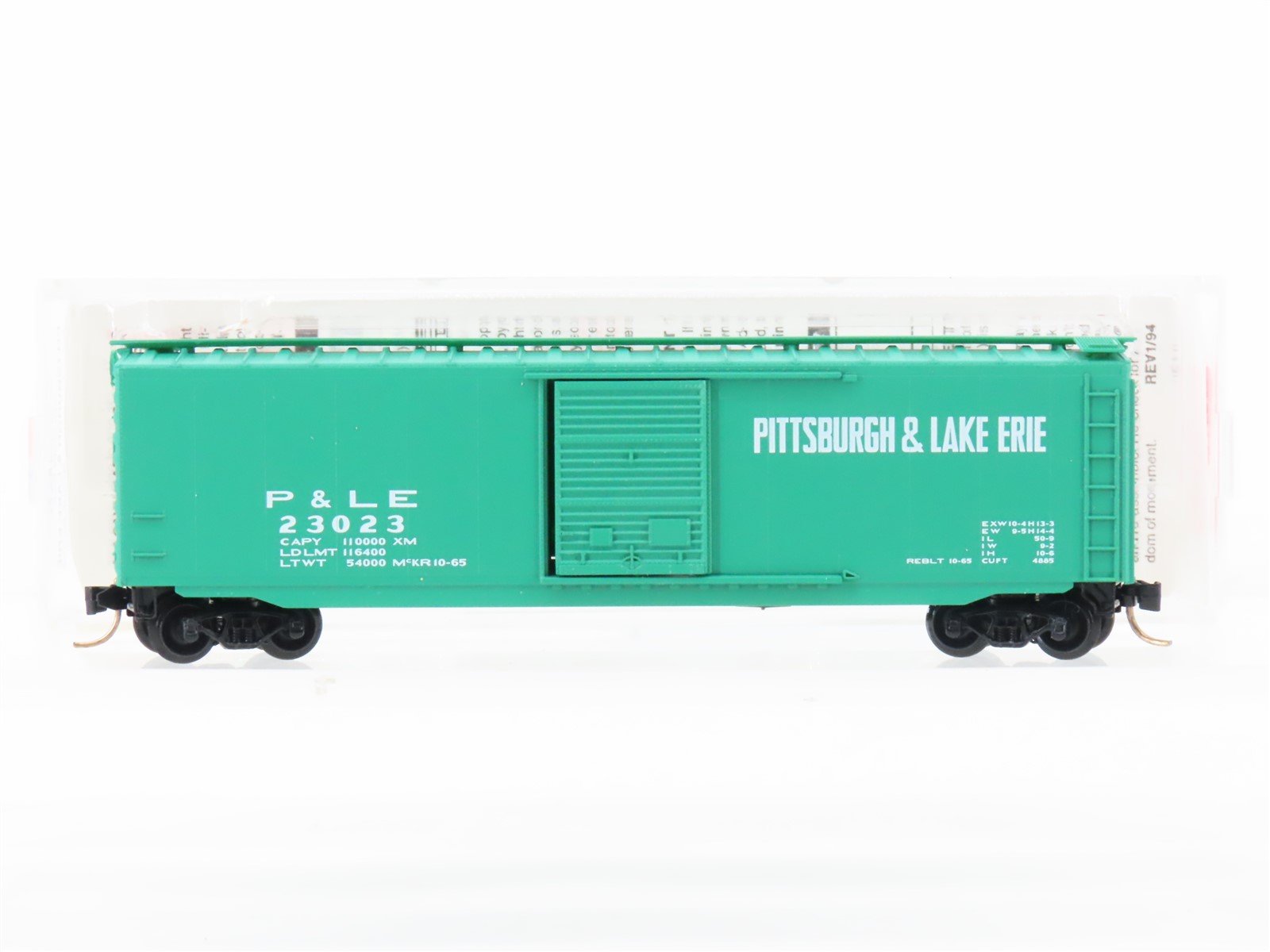 N Scale Micro-Trains MTL 31050 P&LE Pittsburgh & Lake Erie 50' Box Car #23023