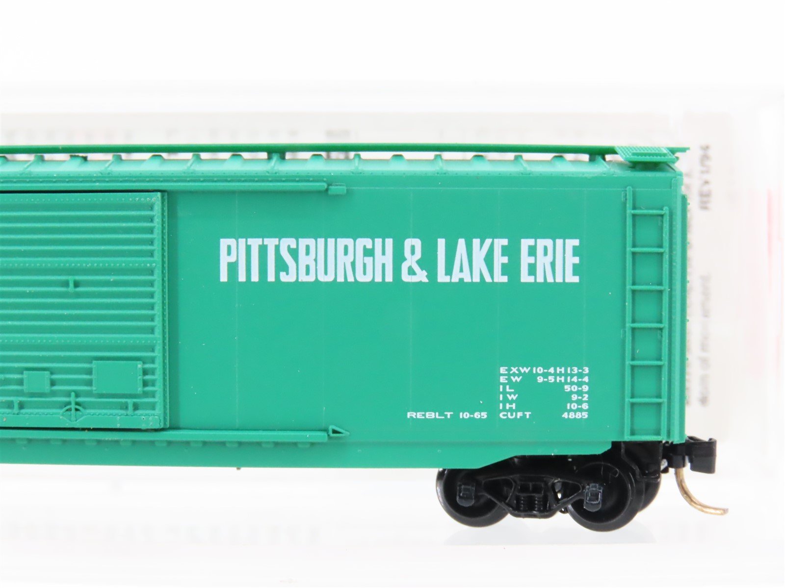 N Scale Micro-Trains MTL 31050 P&LE Pittsburgh & Lake Erie 50' Box Car #23023