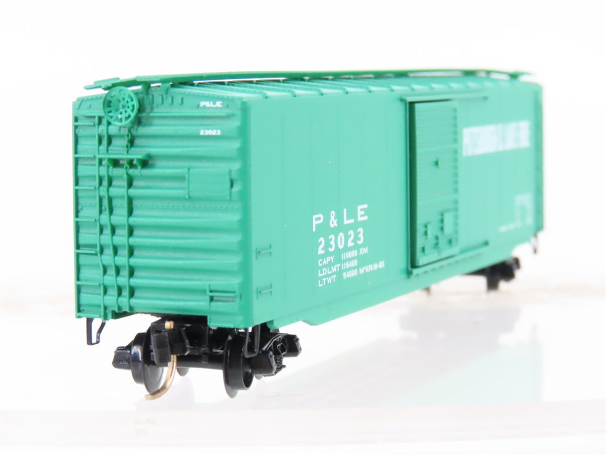 N Scale Micro-Trains MTL 31050 P&amp;LE Pittsburgh &amp; Lake Erie 50&#39; Box Car #23023