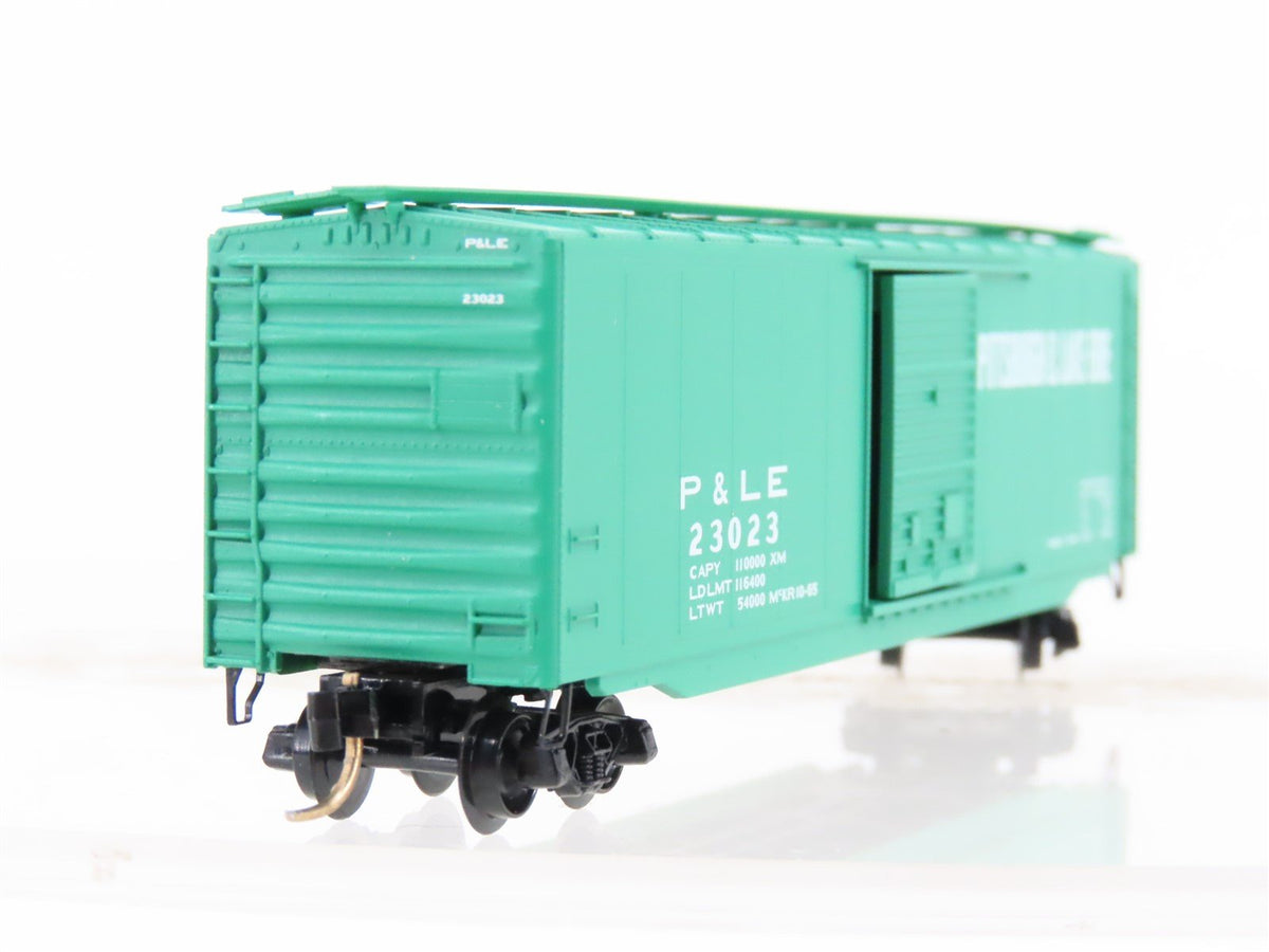 N Scale Micro-Trains MTL 31050 P&amp;LE Pittsburgh &amp; Lake Erie 50&#39; Box Car #23023