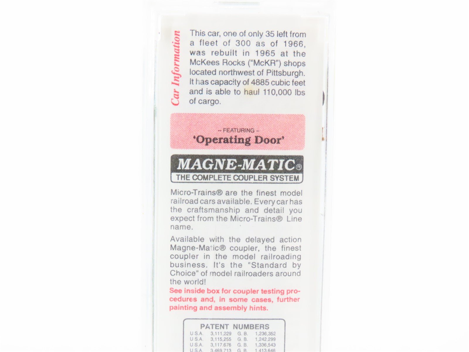 N Scale Micro-Trains MTL 31050 P&LE Pittsburgh & Lake Erie 50' Box Car #23023