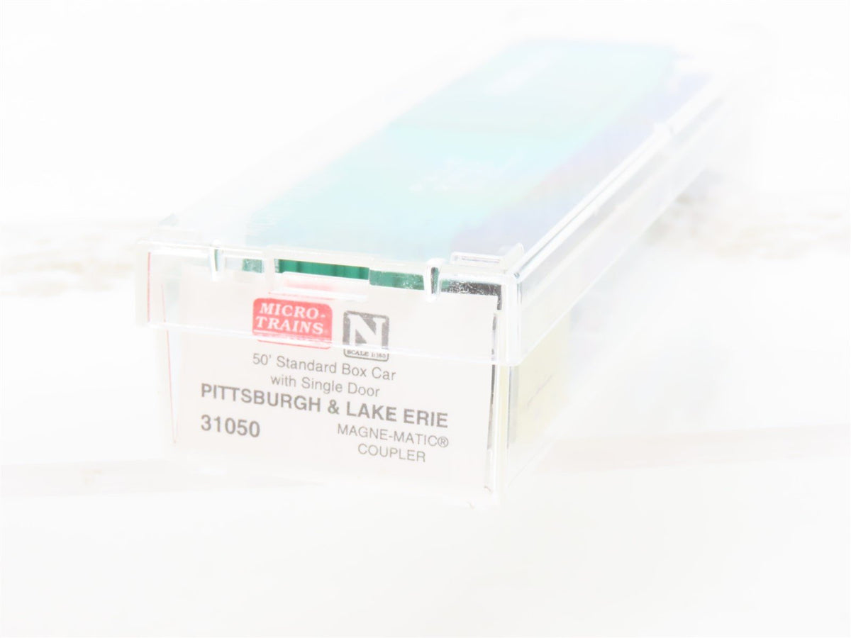 N Scale Micro-Trains MTL 31050 P&amp;LE Pittsburgh &amp; Lake Erie 50&#39; Box Car #23023