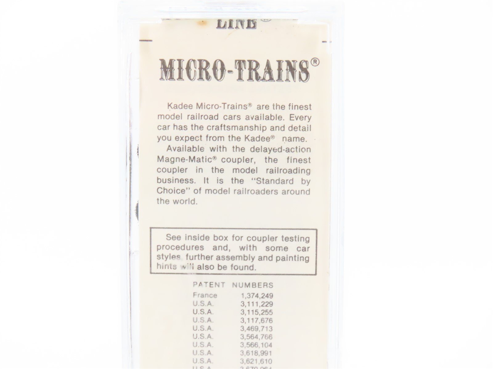 N Kadee Micro-Trains MTL 20380 NYC New York Central 