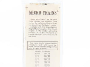N Kadee Micro-Trains MTL 20380 NYC New York Central 
