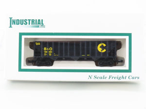 N Scale Industrial Rail 7793 B&O Chessie System 3-Bay Open Hopper #189090
