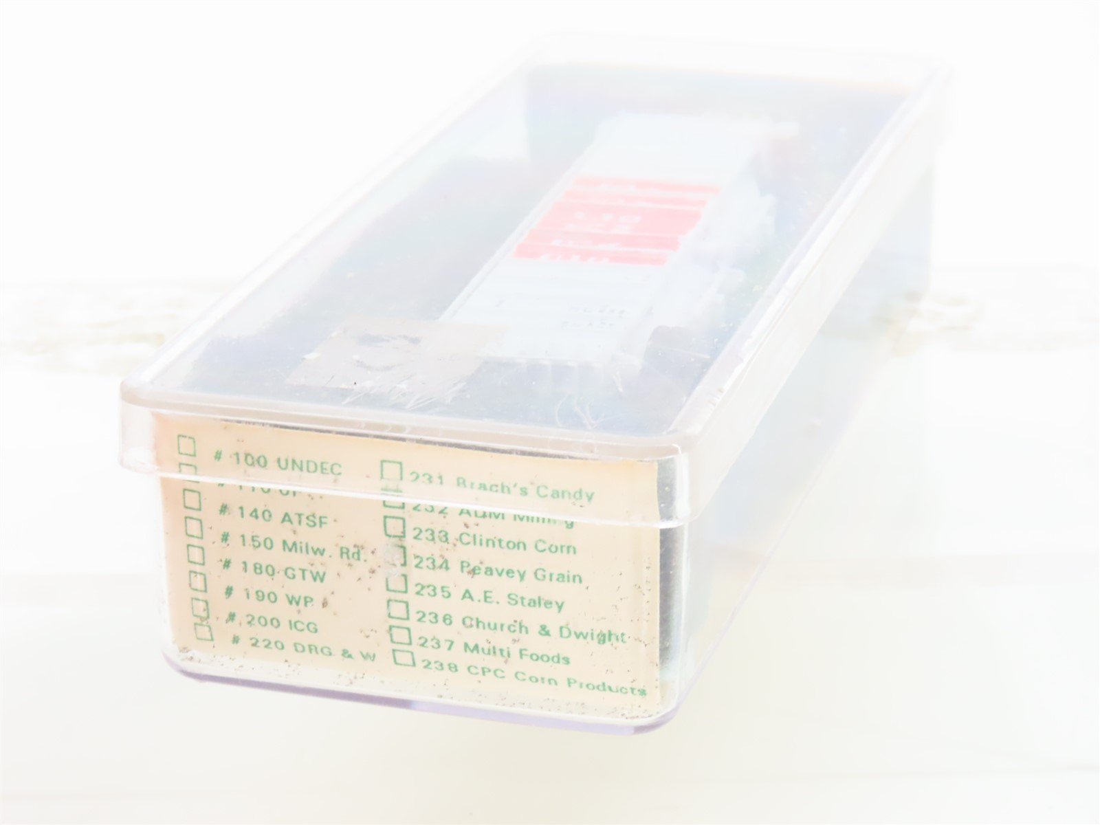 N Delaware Valley Freight Car 231 GACX Brach's Candy 2-Bay Airslide Hopper 47487