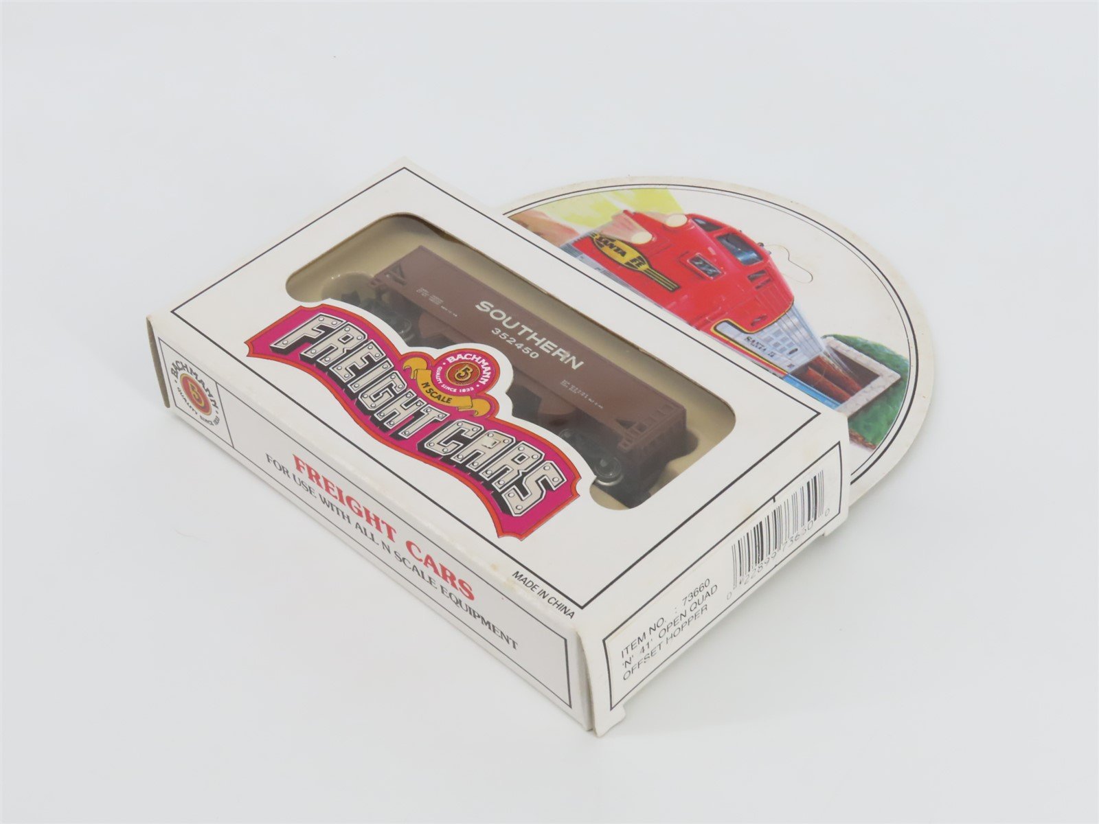 N Scale Bachmann 73660 SOU Southern Railroad 3-Bay 41' Open Hopper #352450