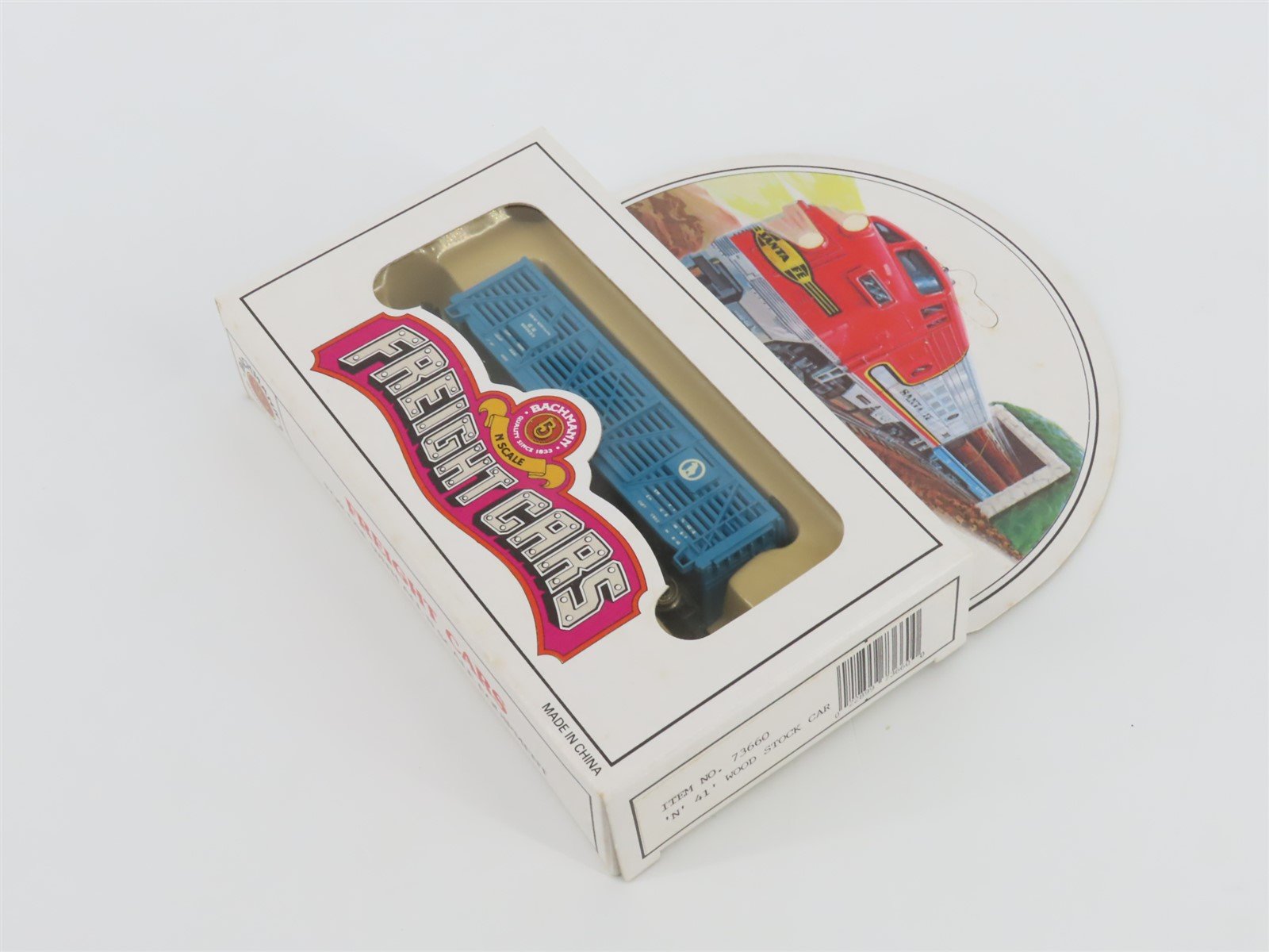 N Scale Bachmann 73660 GN Great Northern Railway 41' Wood Stock Car #582033