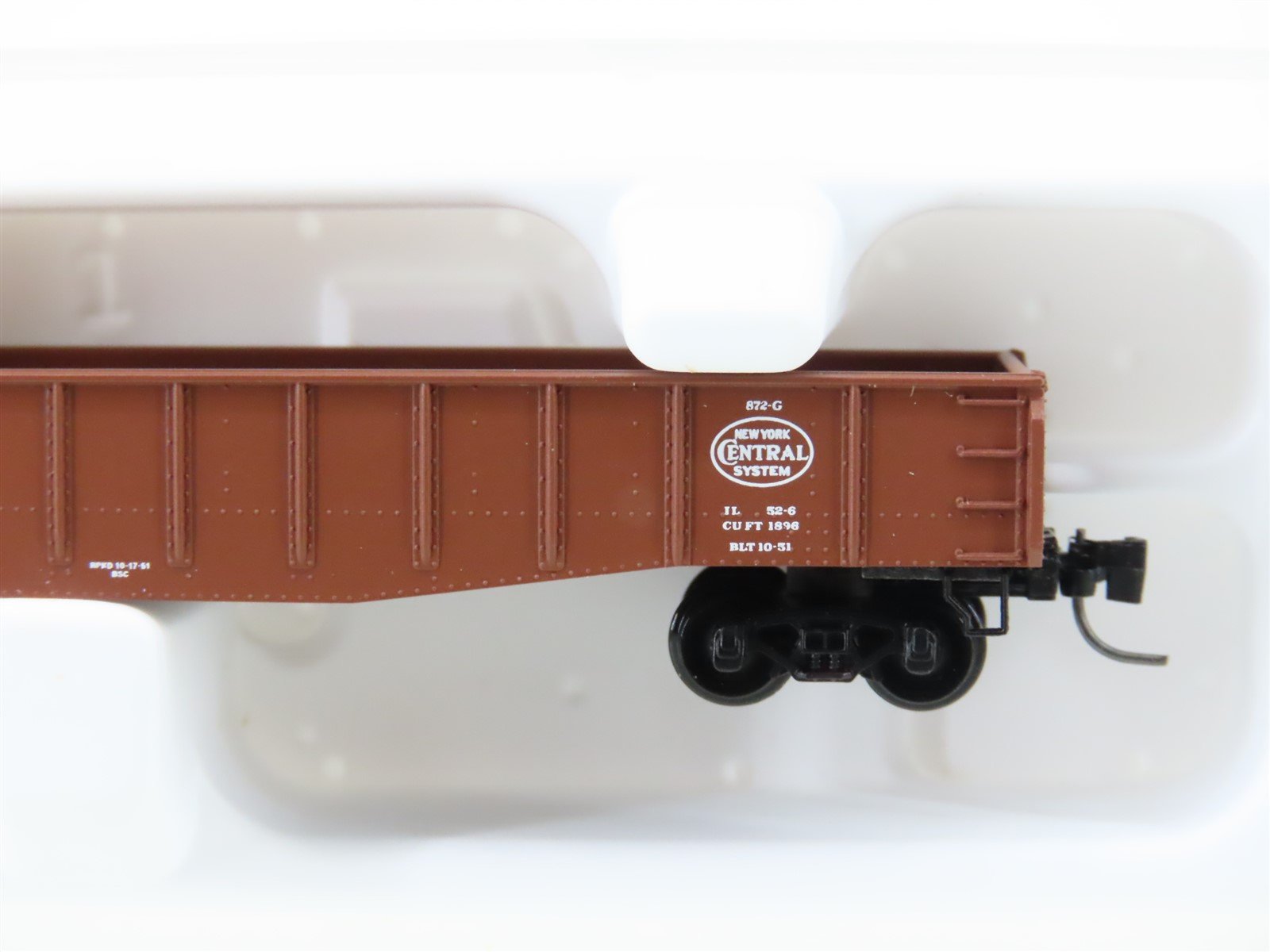 Z Scale Micro-Trains MTL 13102-2 NYC New York Central 50' Gondola #715106