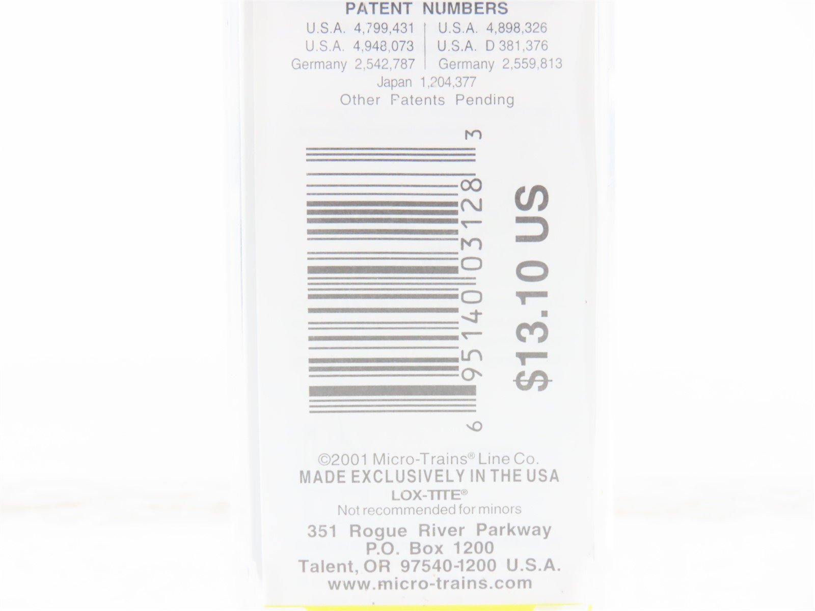 Z Scale Micro-Trains MTL 13102-2 NYC New York Central 50' Gondola #715106