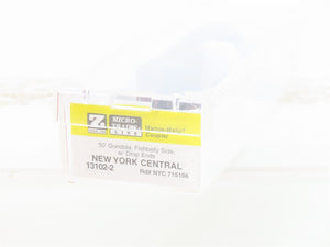 Z Scale Micro-Trains MTL 13102-2 NYC New York Central 50' Gondola #715106