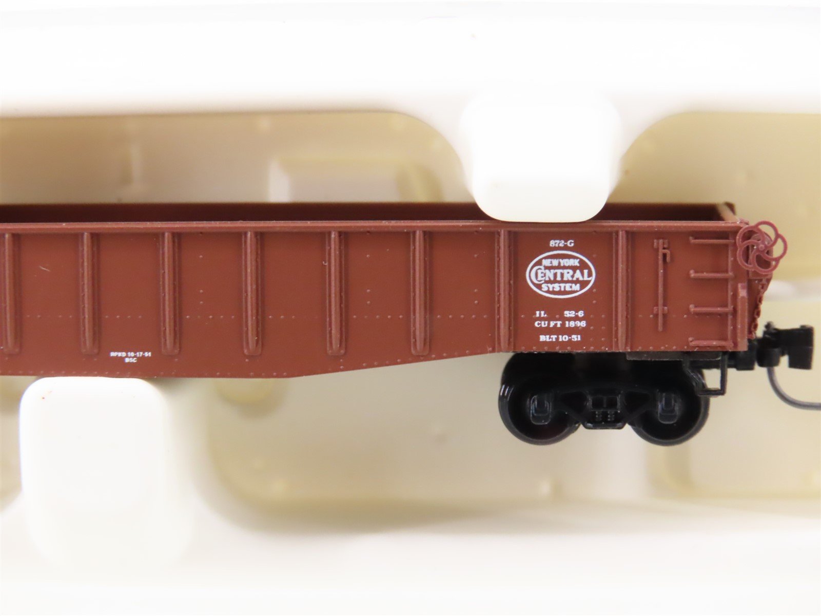 Z Scale Micro-Trains MTL 13102-2 NYC New York Central 50' Gondola #715106