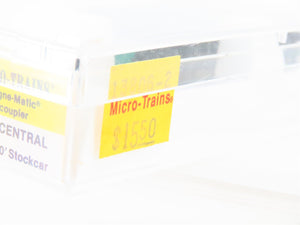 Z Scale Micro-Trains MTL 13806-2 NYC New York Central 40' Stock Car #28463