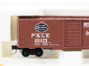 Z Micro-Trains MTL 14105-2 NYC P&LE Pittsburgh & Lake Erie 40' Box Car #20375