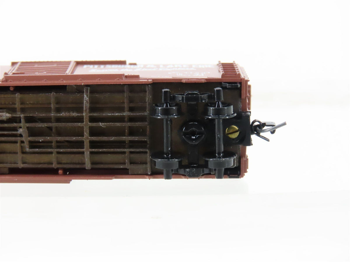 Z Micro-Trains MTL 14105-2 NYC P&amp;LE Pittsburgh &amp; Lake Erie 40&#39; Box Car #20375