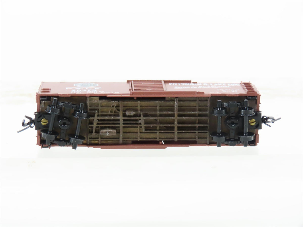 Z Micro-Trains MTL 14105-2 NYC P&amp;LE Pittsburgh &amp; Lake Erie 40&#39; Box Car #20375
