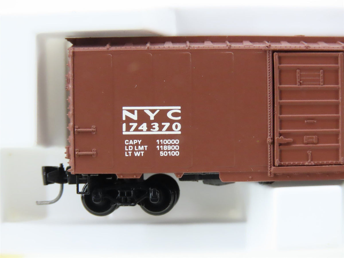 Z Micro-Trains MTL 14117-2 NYC New York Central &quot;Early Bird&quot; 40&#39; Box Car #174370