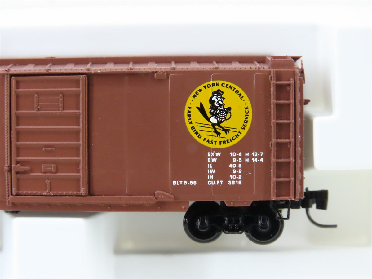 Z Micro-Trains MTL 14117-2 NYC New York Central &quot;Early Bird&quot; 40&#39; Box Car #174370