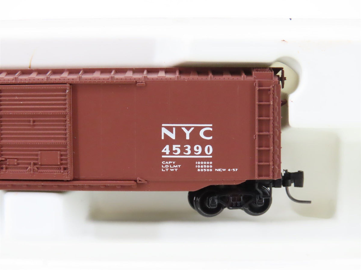 Z Micro-Trains MTL 13716-2 NYC New York Central &quot;Early Bird&quot; 50&#39; Box Car #45390