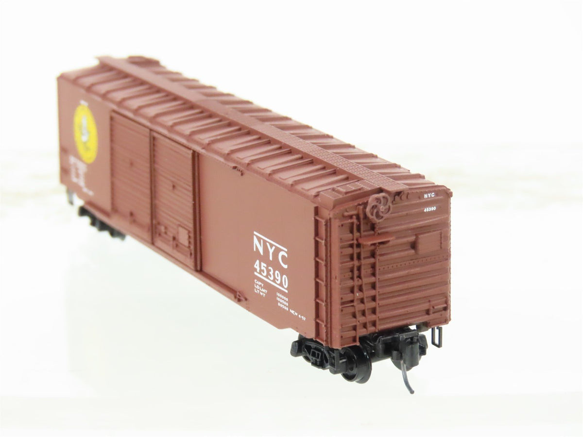 Z Micro-Trains MTL 13716-2 NYC New York Central &quot;Early Bird&quot; 50&#39; Box Car #45390
