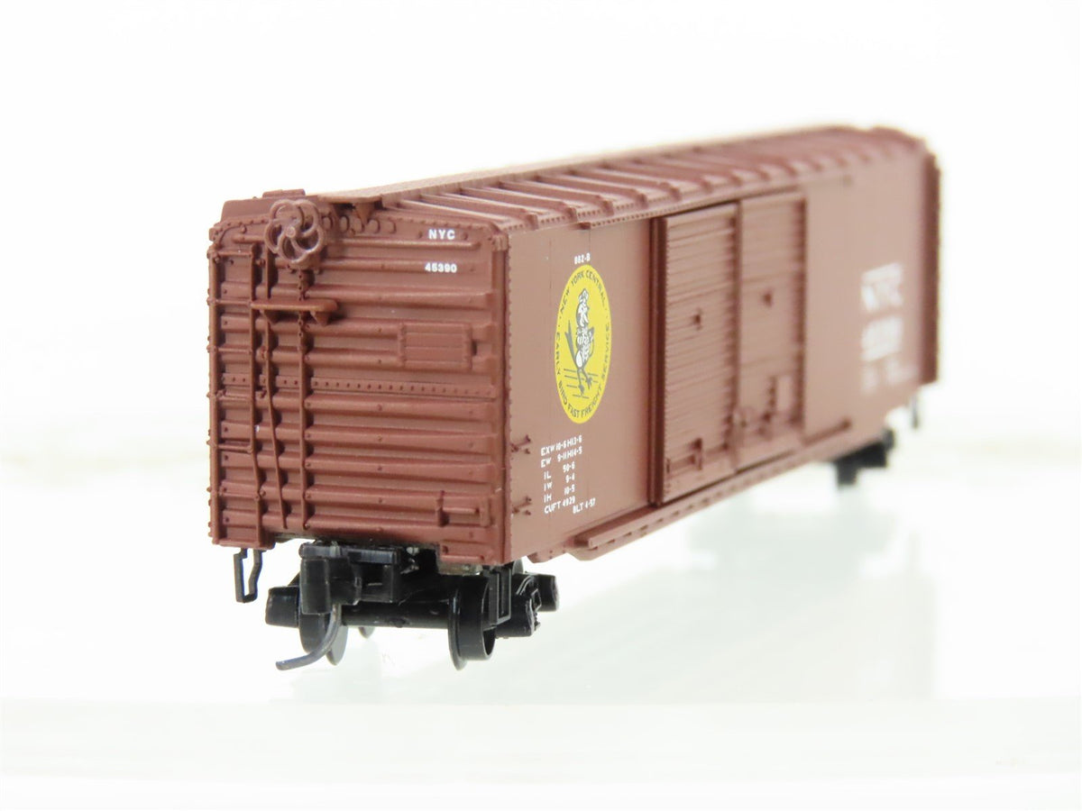 Z Micro-Trains MTL 13716-2 NYC New York Central &quot;Early Bird&quot; 50&#39; Box Car #45390