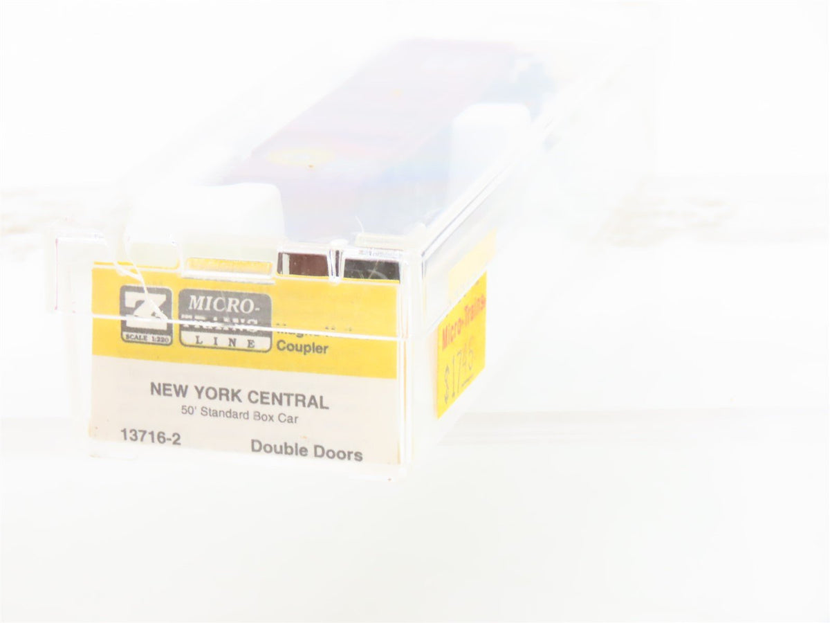 Z Micro-Trains MTL 13716-2 NYC New York Central &quot;Early Bird&quot; 50&#39; Box Car #45390