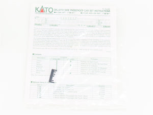 N Scale KATO 106-023 NYC New York Central Smooth Side Passenger 4-Car Set