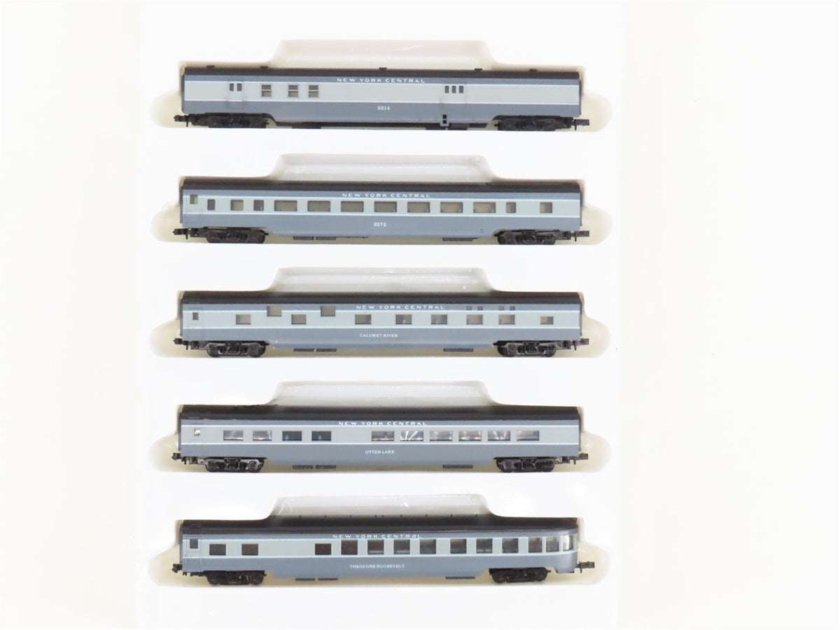 N Scale Con-Cor 0001-004003 NYC New York Central Smooth Side Passenger 5-Car Set