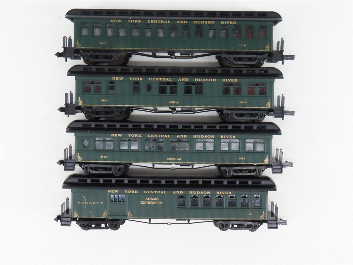 N Scale Roundhouse 89418 NYC&amp;HR New York Central &amp; Hudson River Passenger 4-Pack