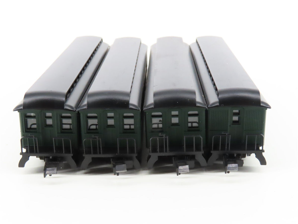 N Scale Roundhouse 89418 NYC&amp;HR New York Central &amp; Hudson River Passenger 4-Pack